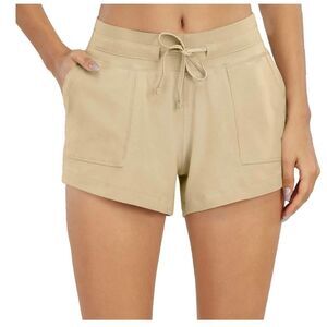 NWT Nomolen Women's 3" Workout Lounge Cotton Shorts Athletic with Pockets